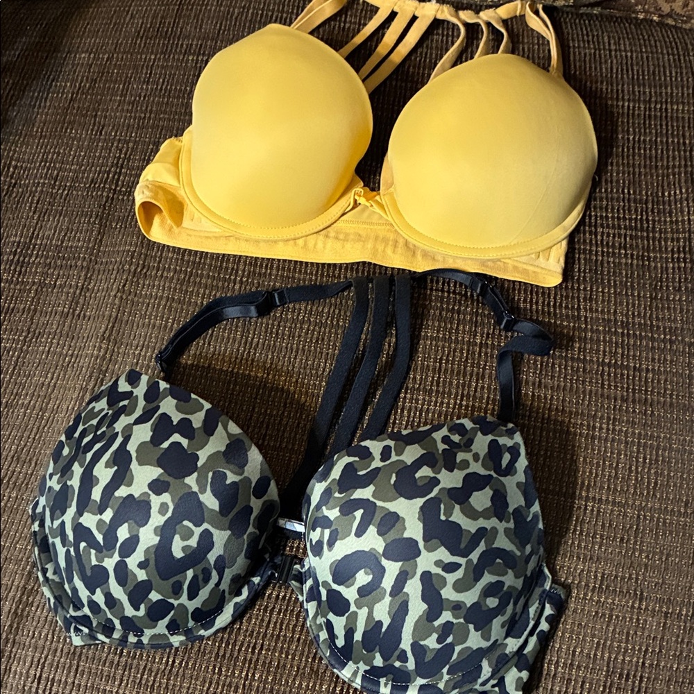 Victoria Secret Pink bras in 34C